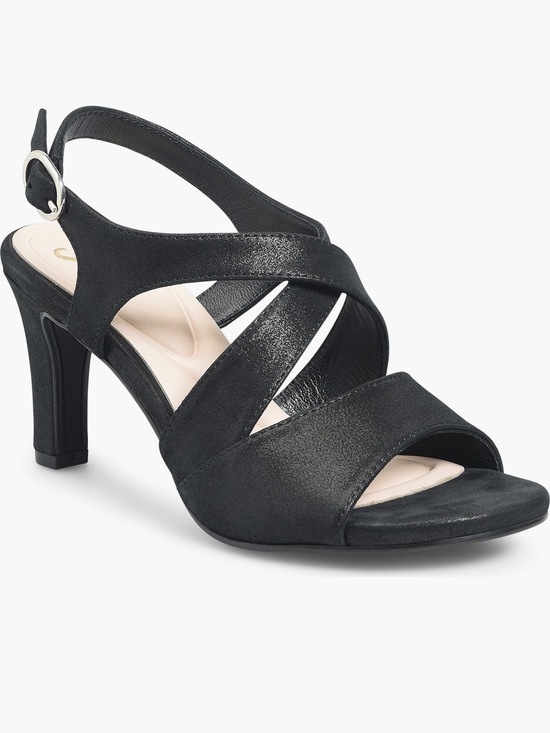 Sofft Shoes - Sofft Black Strappy Slingback Heels